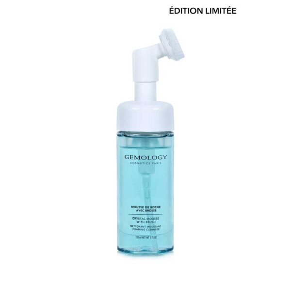 Mousse de Roche with brush - Crystal Foam Cleanser 150ml-0