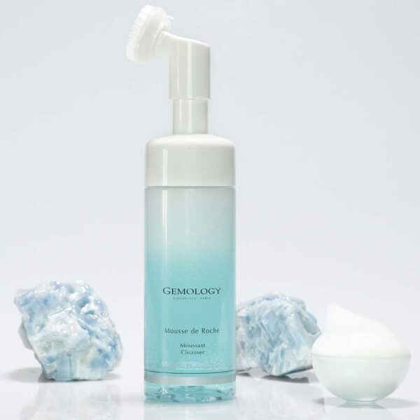 Mousse de Roche with brush - Crystal Foam Cleanser 150ml-1158